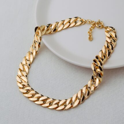 COLAR BANHO OURO 18K CORRENTE ELOS OVAL ENCAIXE BOLACHA LISO EXTENSOR ELO PORT BOIA